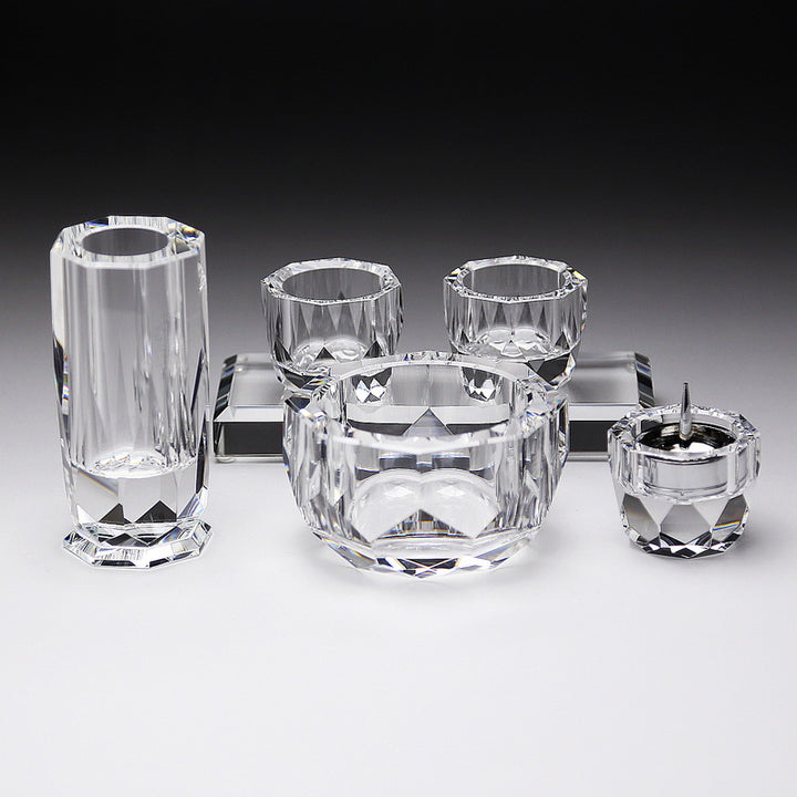 クリスタル5具足 仏具セット GP-1 – Pet Momento