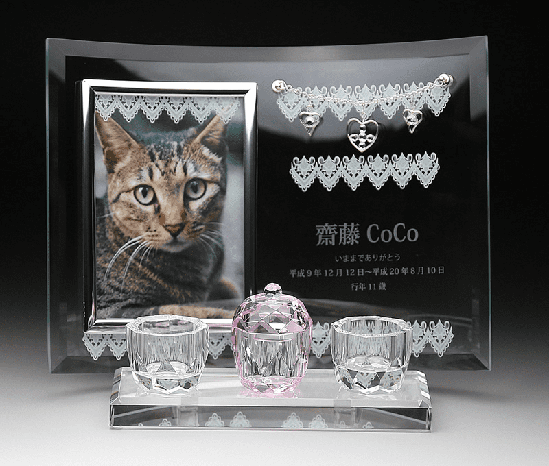 オリジナル オーダーメイドペット位牌 ペットメモリアル フォト